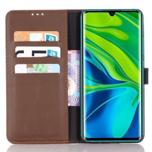 Etui Folio do Xiaomi Mi Note 10 / 10 Pro Faux Skórzany Styl Retro