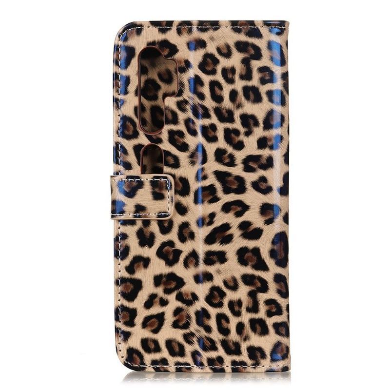 Etui Folio do Xiaomi Mi Note 10 / 10 Pro Leopard Style Skóra