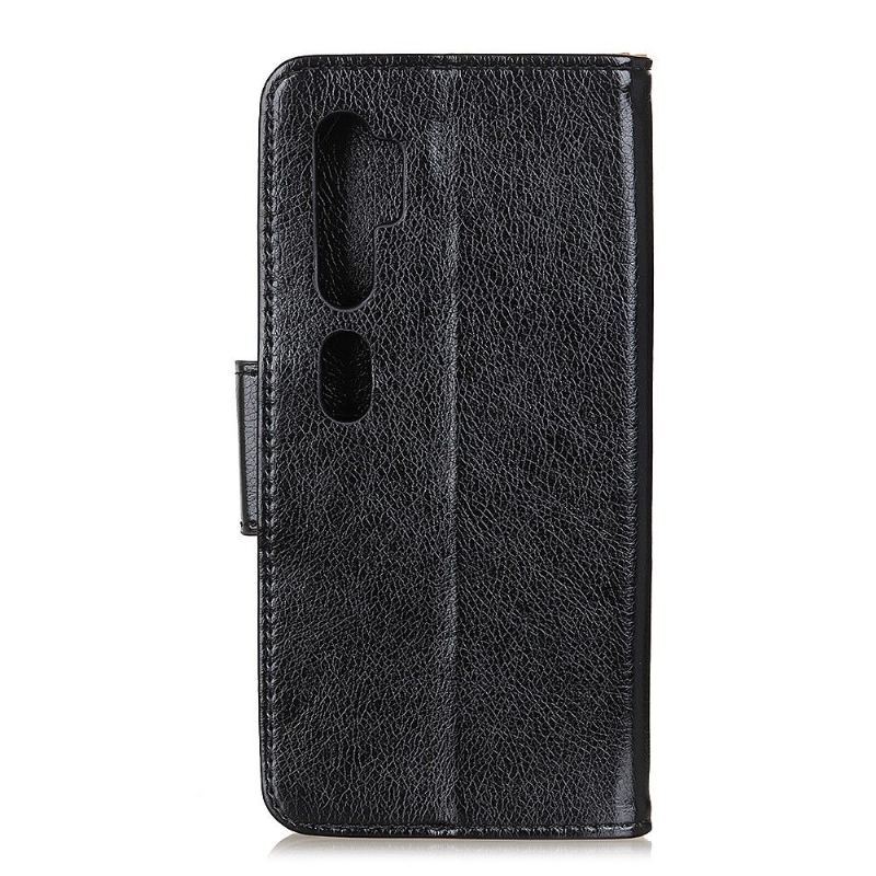 Etui Folio do Xiaomi Mi Note 10 / 10 Pro Obrzeża Imitacja Skóry Nappa