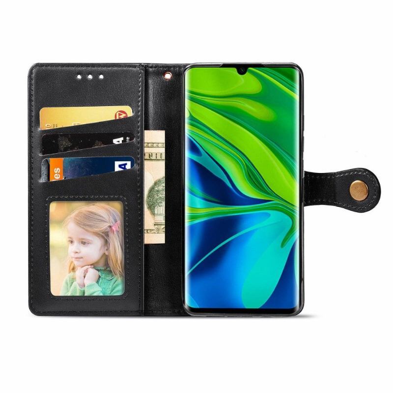 Etui Folio do Xiaomi Mi Note 10 / 10 Pro Obrzeża Indila Sztuczna Skóra