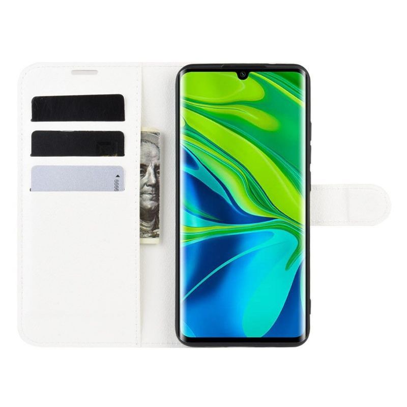 Etui Folio do Xiaomi Mi Note 10 / 10 Pro Obrzeża Portfel Portfel Skórzany W Stylu