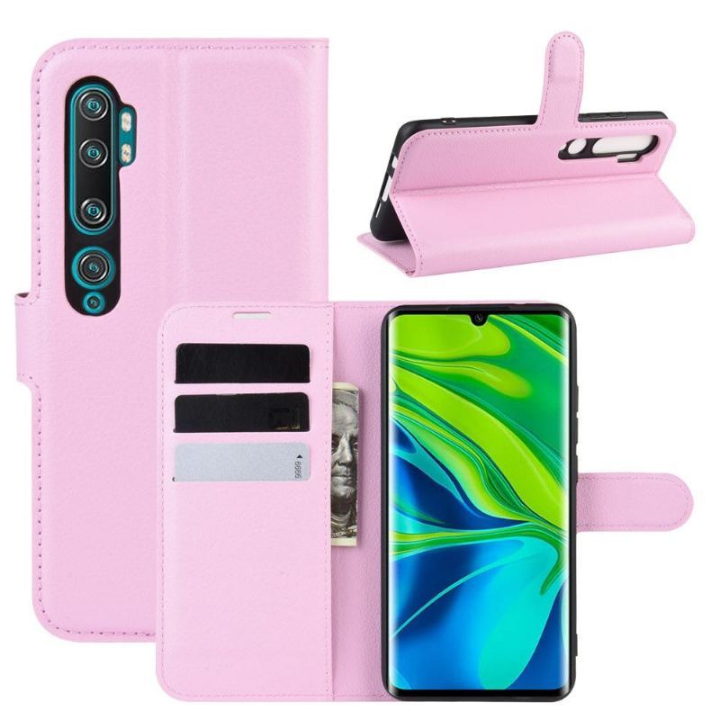 Etui Folio do Xiaomi Mi Note 10 / 10 Pro Obrzeża Portfel Portfel Skórzany W Stylu