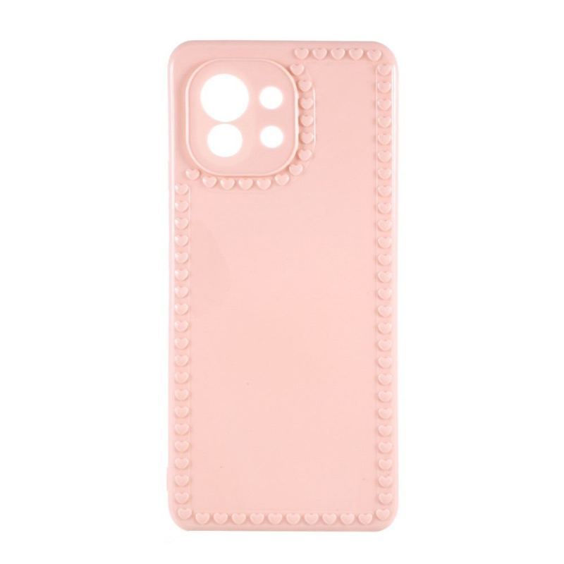 Etui do Xiaomi Mi 11 Biznes Silikonowe Serca