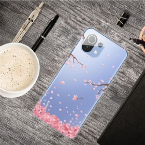 Etui do Xiaomi Mi 11 Różowy Kwiat