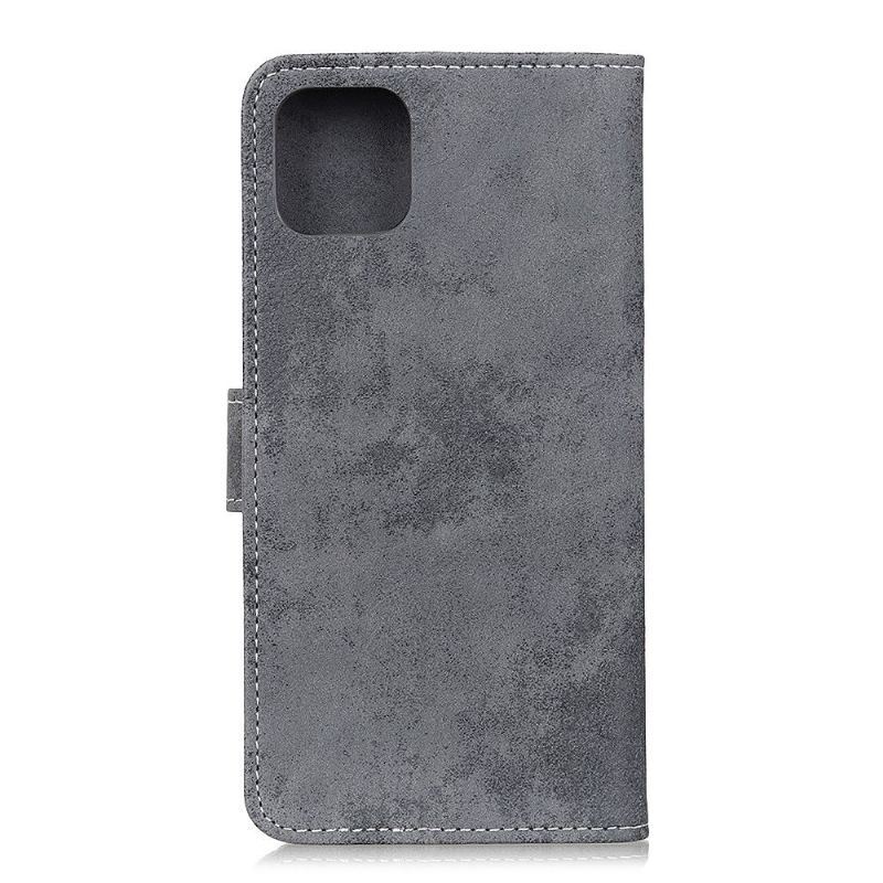 Etui Folio do Xiaomi Mi 11 Obrzeża Cyrius Faux Leather Vintage