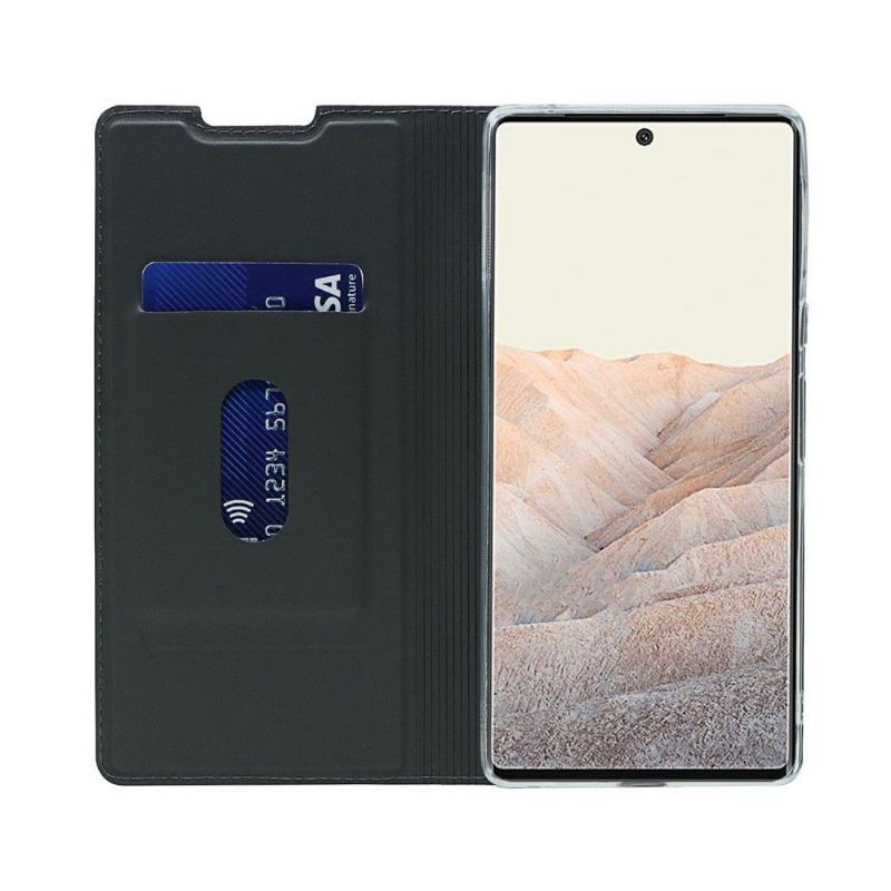 Etui Folio do Google Pixel 6 Biznes Sztuczna Skóra