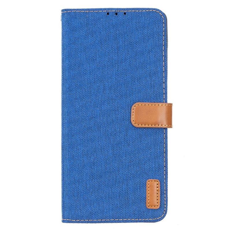 Etui Folio do Google Pixel 6 Classic Płótno Efekt Oksford