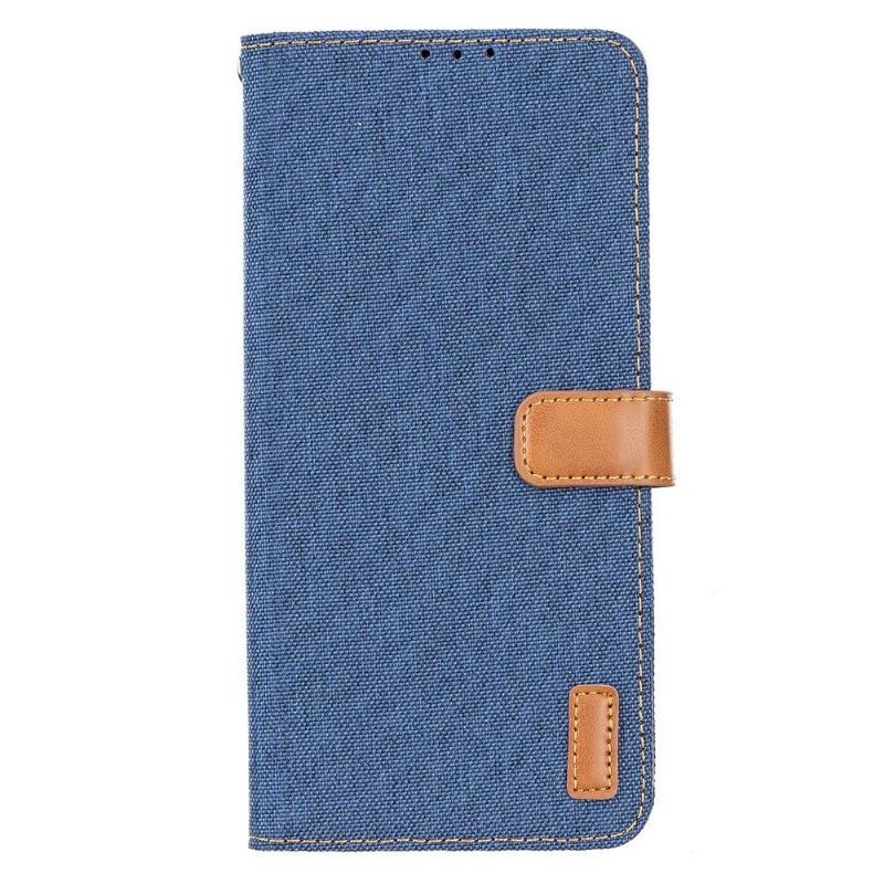 Etui Folio do Google Pixel 6 Classic Płótno Efekt Oksford