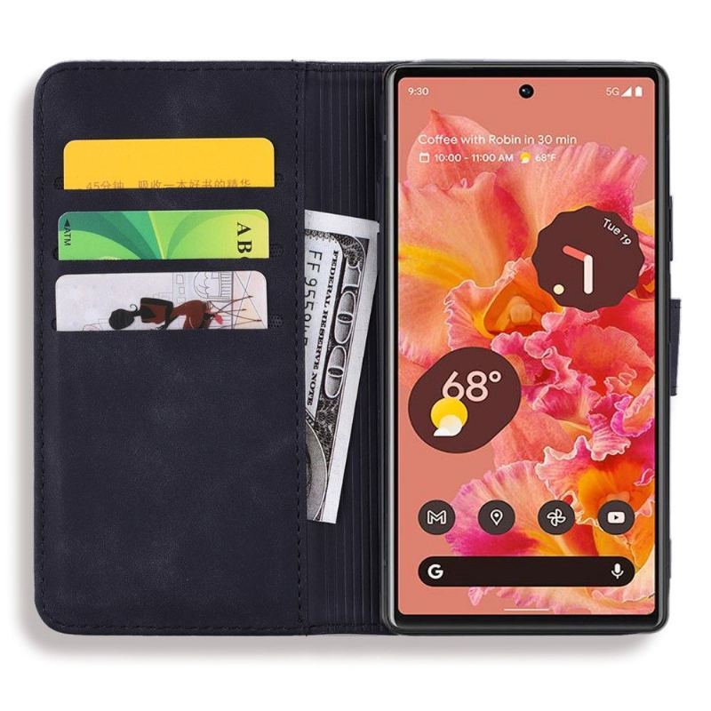 Etui Folio do Google Pixel 6 Obrzeża Leïla Fleur Orientalna