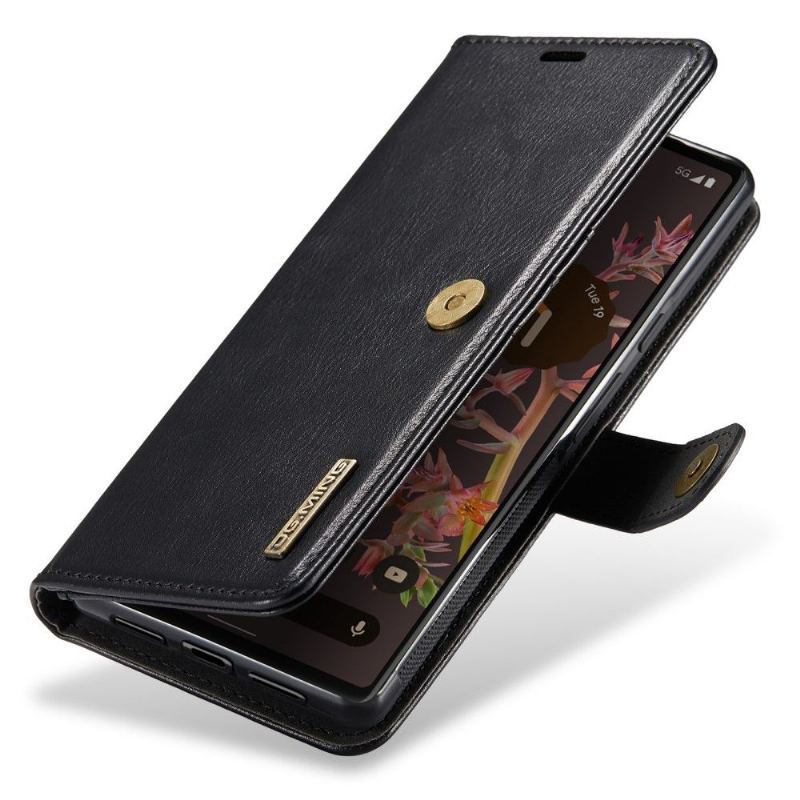 Futerały Etui Folio do Google Pixel 6 Etui Ochronne 2w1 I Zdejmowana Obudowa