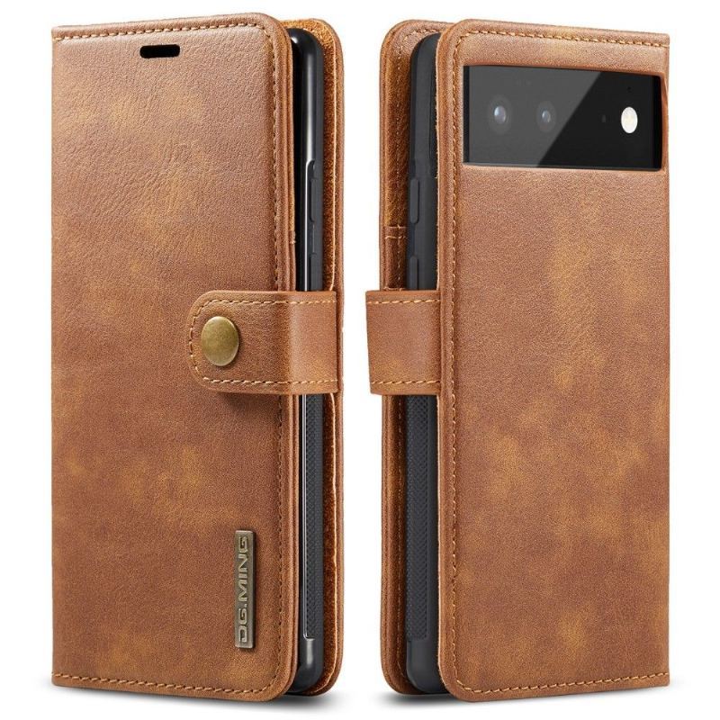 Futerały Etui Folio do Google Pixel 6 Etui Ochronne 2w1 I Zdejmowana Obudowa