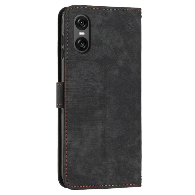 Etui Folio Do Sony Xperia 10 Vi Linie Paska