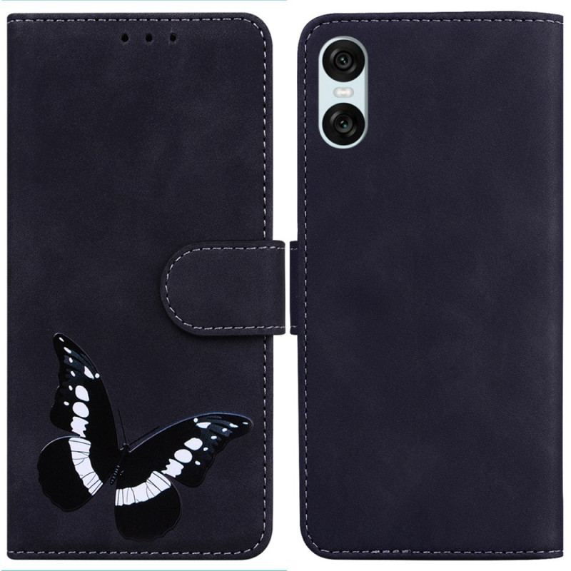 Etui Folio Do Sony Xperia 10 Vi Nadruk Motyla