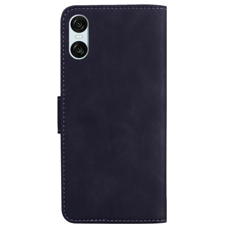 Etui Folio Do Sony Xperia 10 Vi Nadruk Motyla