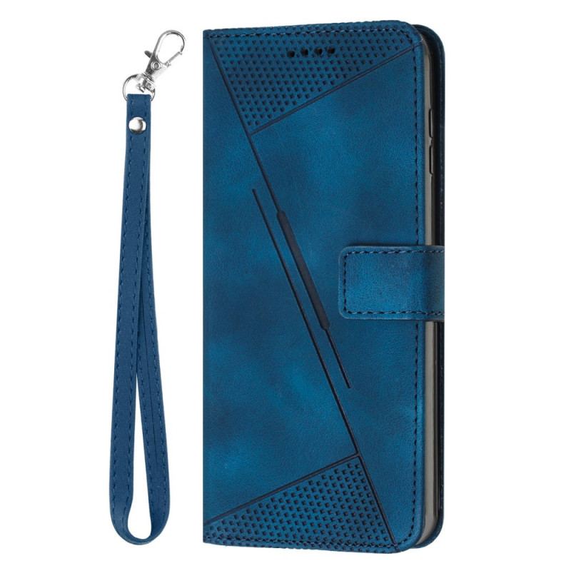 Etui Folio Do Sony Xperia 10 Vi Trójkąt Paska