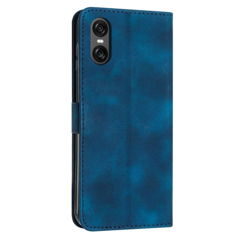 Etui Folio Do Sony Xperia 10 Vi Trójkąt Paska