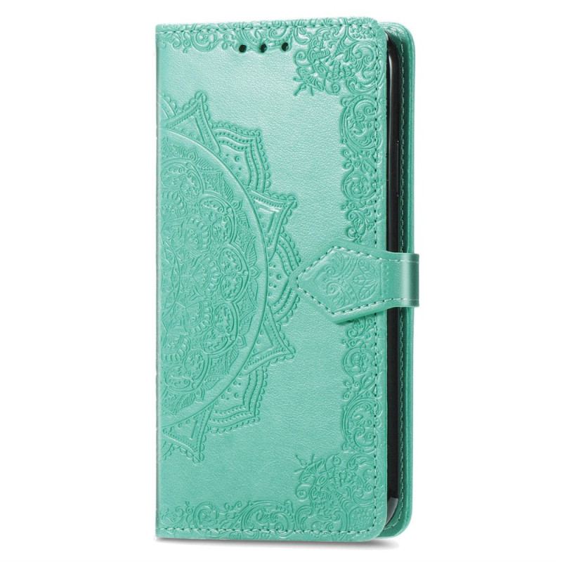 Etui Folio Sony Xperia 10 Vi Barokowa Mandala Z Paskiem Etui Ochronne