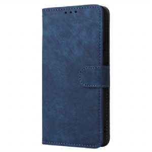 Etui Folio Sony Xperia 10 Vi Efekt Zamszu Z Paskiem Etui Ochronne