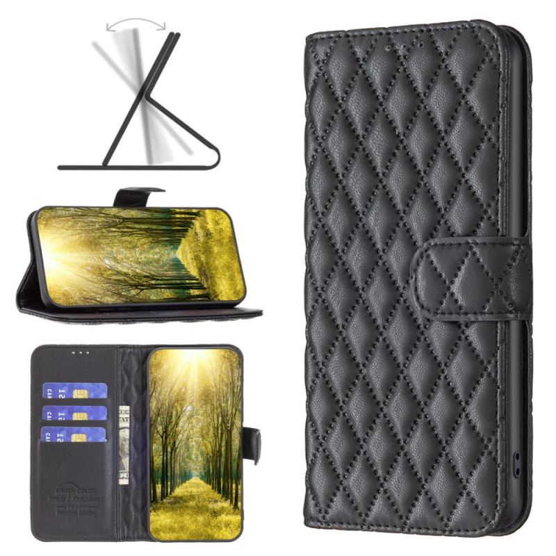 Etui Folio Sony Xperia 10 Vi Pikowana Binfen Kolor Etui Ochronne