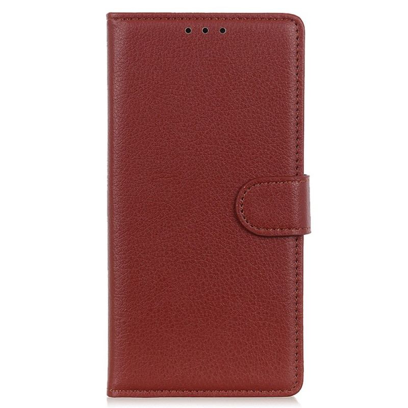 Etui Folio Sony Xperia 10 Vi Tradycyjna Imitacja Serca Etui Ochronne