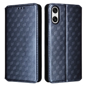 Flip Kotelot Sony Xperia 10 Vi Diamenty 3d Etui Ochronne