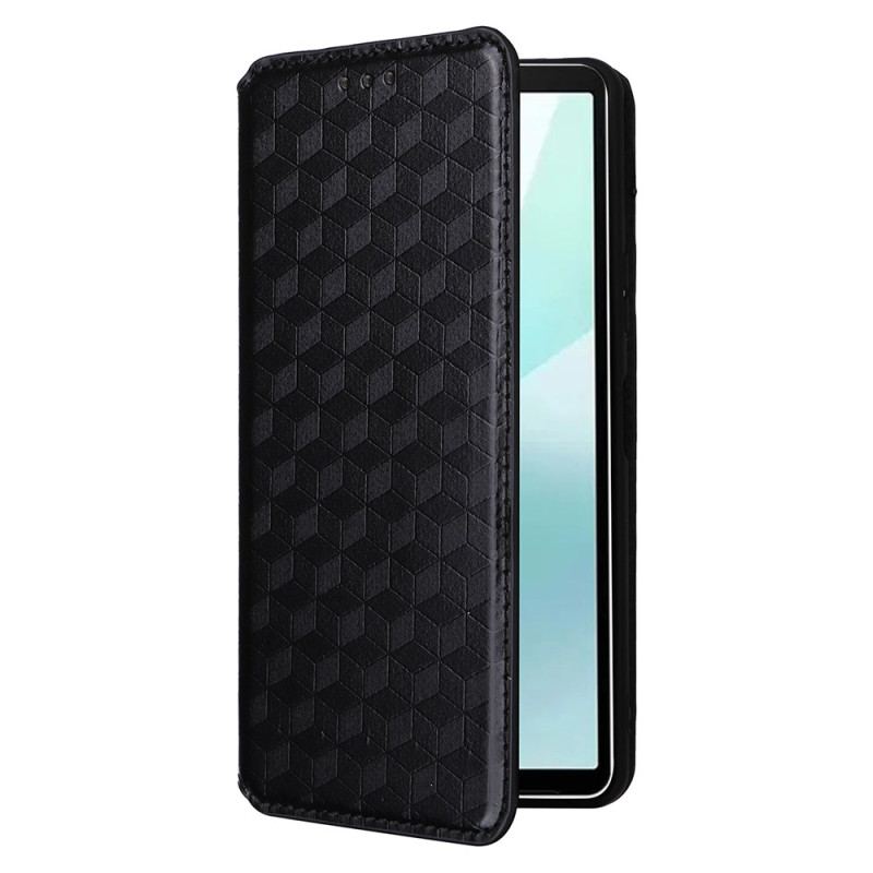 Flip Kotelot Sony Xperia 10 Vi Diamenty 3d Etui Ochronne