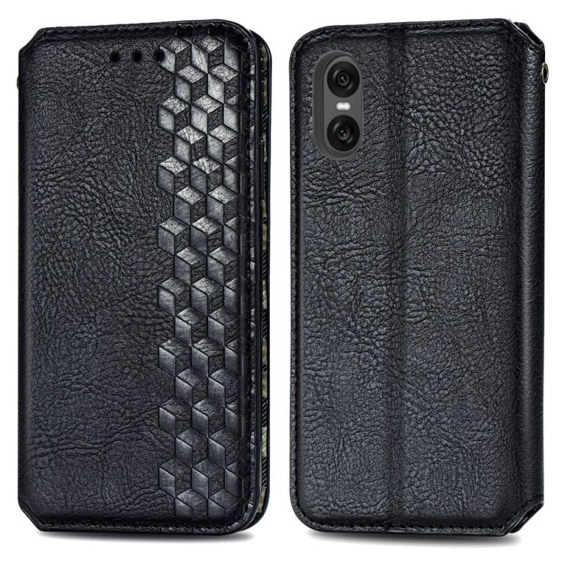 Flip Kotelot Sony Xperia 10 Vi Etui Na Telefon Fryz Vintage