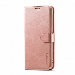 Etui Folio do Oppo A15 Lc.imeeke Efekt Skóry