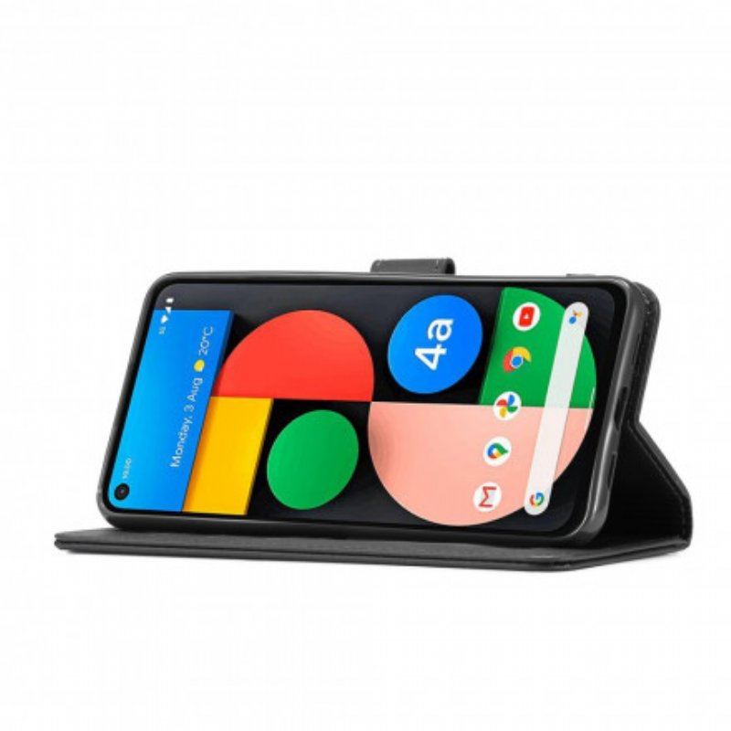 Etui Folio do Oppo A15 Lc.imeeke Efekt Skóry