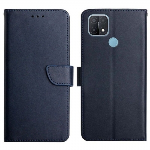 Etui Folio do Oppo A15 Prawdziwa Skóra Nappa