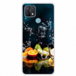 Futerały do Oppo A15 Splash Cytrusowy