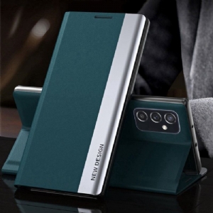 Etui do Samsung Galaxy M23 5G Classic Biznesowy Magnes Z Efektem Skóry