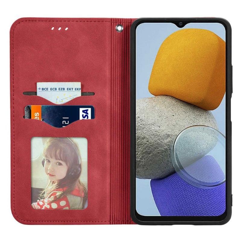 Etui Folio do Samsung Galaxy M23 5G Biznes Retro