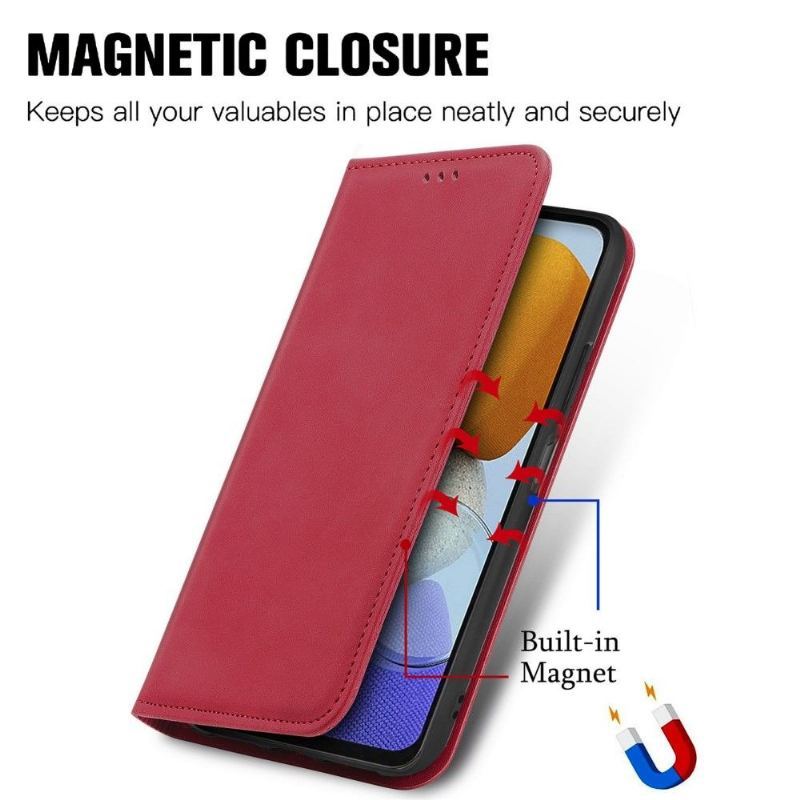 Etui Folio do Samsung Galaxy M23 5G Biznes Retro