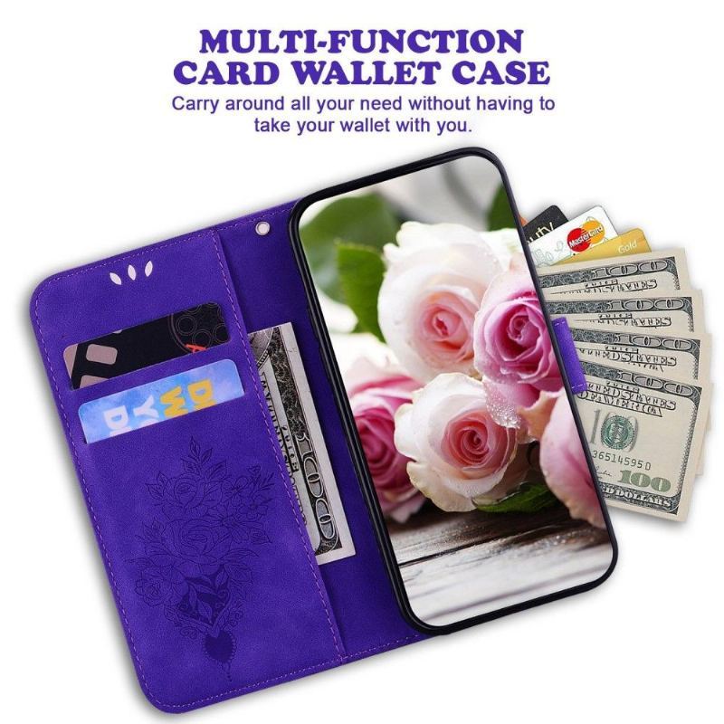 Etui Folio do Samsung Galaxy M23 5G Ilustracja Kwiat