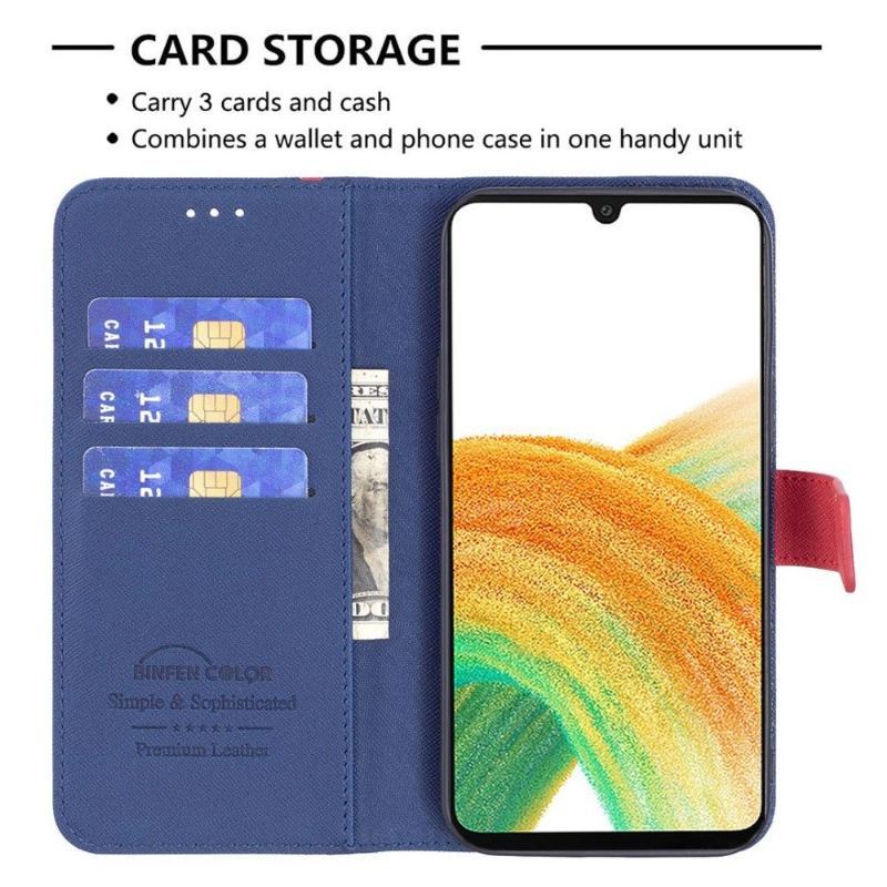 Etui Folio do Samsung Galaxy M23 5G Obrzeża Binfen Seria 9