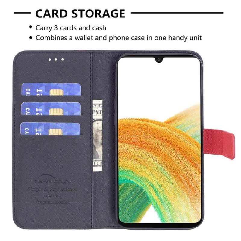 Etui Folio do Samsung Galaxy M23 5G Obrzeża Binfen Seria 9