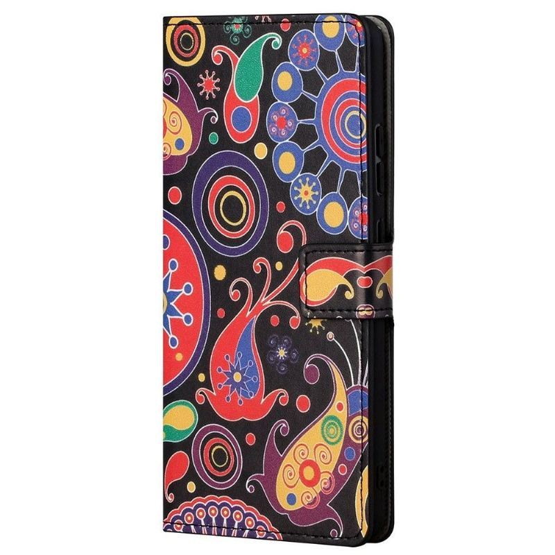 Etui Folio do Samsung Galaxy M23 5G Paisley_kwiaty