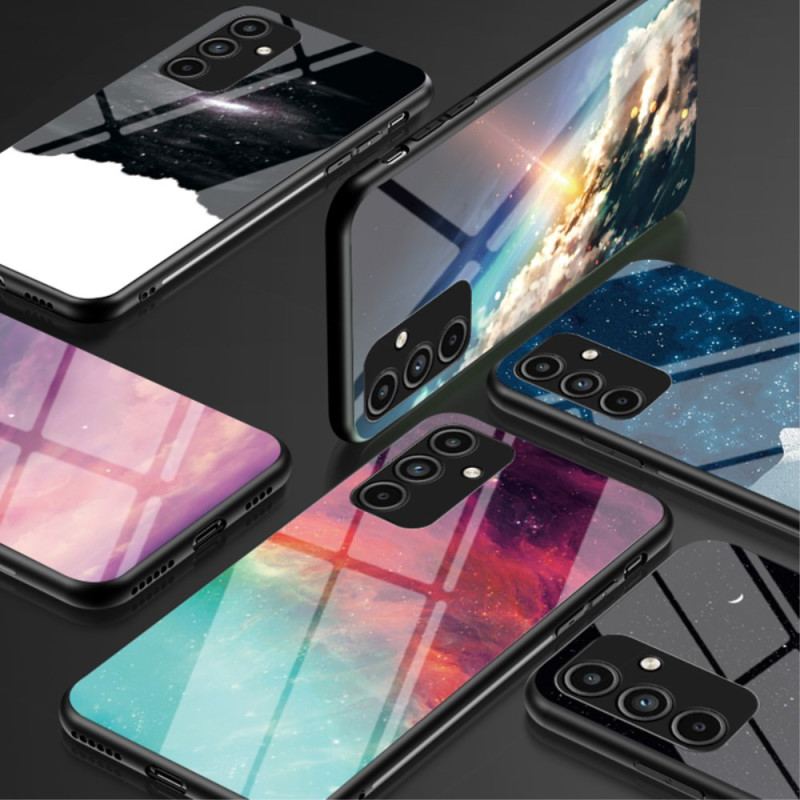 Etui Do Samsung Galaxy A15 Szkło Hartowane W Kształcie Drogi Mlecznej