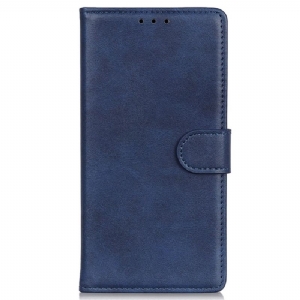 Etui Folio Do Samsung Galaxy A15 Matowa Sztuczna Skóra