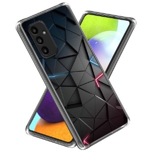 Etui Samsung Galaxy A15 CZarne Trójkąty