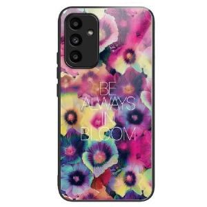 Etui Samsung Galaxy A15 Kolorowe Kwiaty Ze Szkła Hartowanego