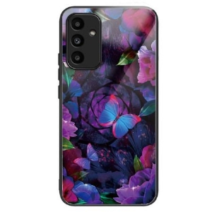 Etui Samsung Galaxy A15 Kolorowe Motyle Ze Szkła Hartowanego Etui Ochronne