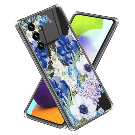 Etui Samsung Galaxy A15 Kwiaty