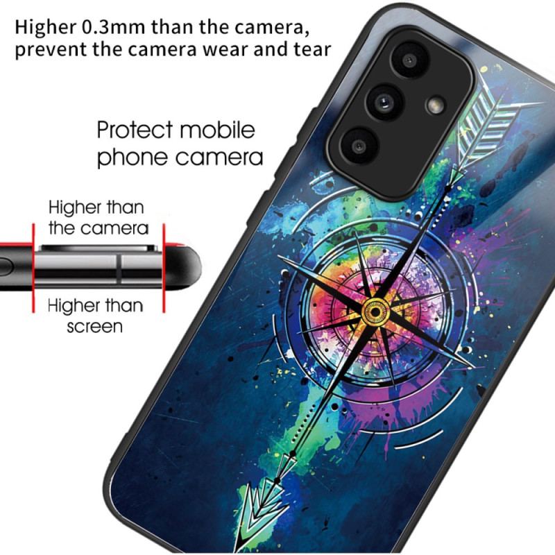 Etui Samsung Galaxy A15 Strzała Ze Szkła Hartowanego