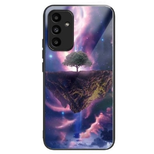 Etui Samsung Galaxy A15 Szkło Hartowane Aurora Night Etui Ochronne