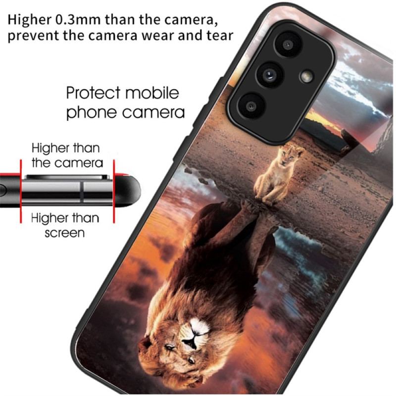 Etui Samsung Galaxy A15 Szkło Hartowane Lionceau Dream