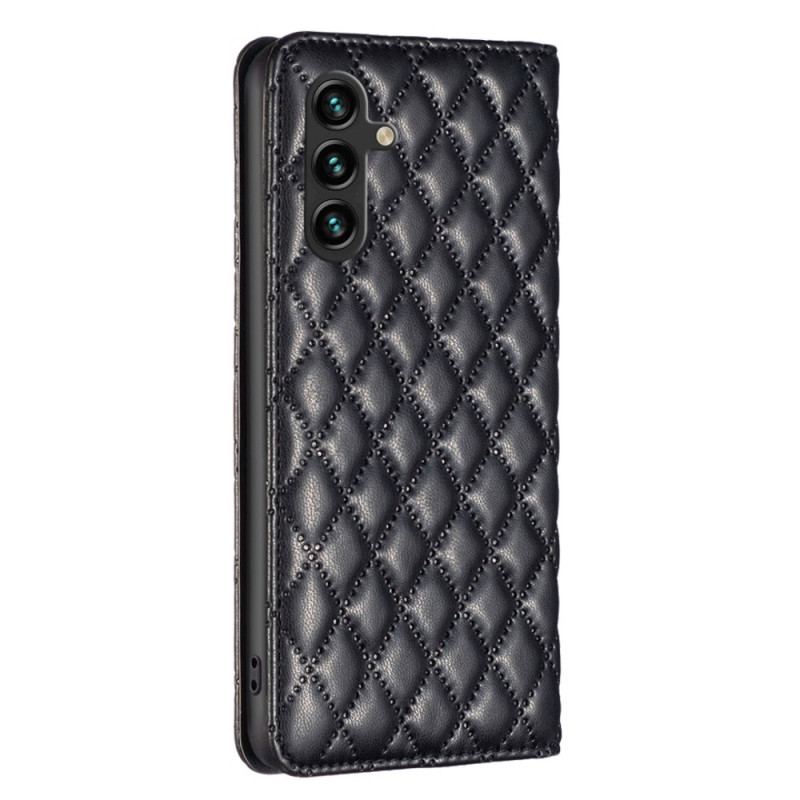 Flip Kotelot Samsung Galaxy A15 Etui Na Telefon Pikowana Binfen Kolor