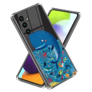 Futerały Samsung Galaxy A15 Etui Na Telefon Wieloryb