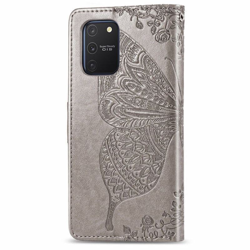 Etui do Samsung Galaxy S10 Lite Anti-fall Motyl Ulga